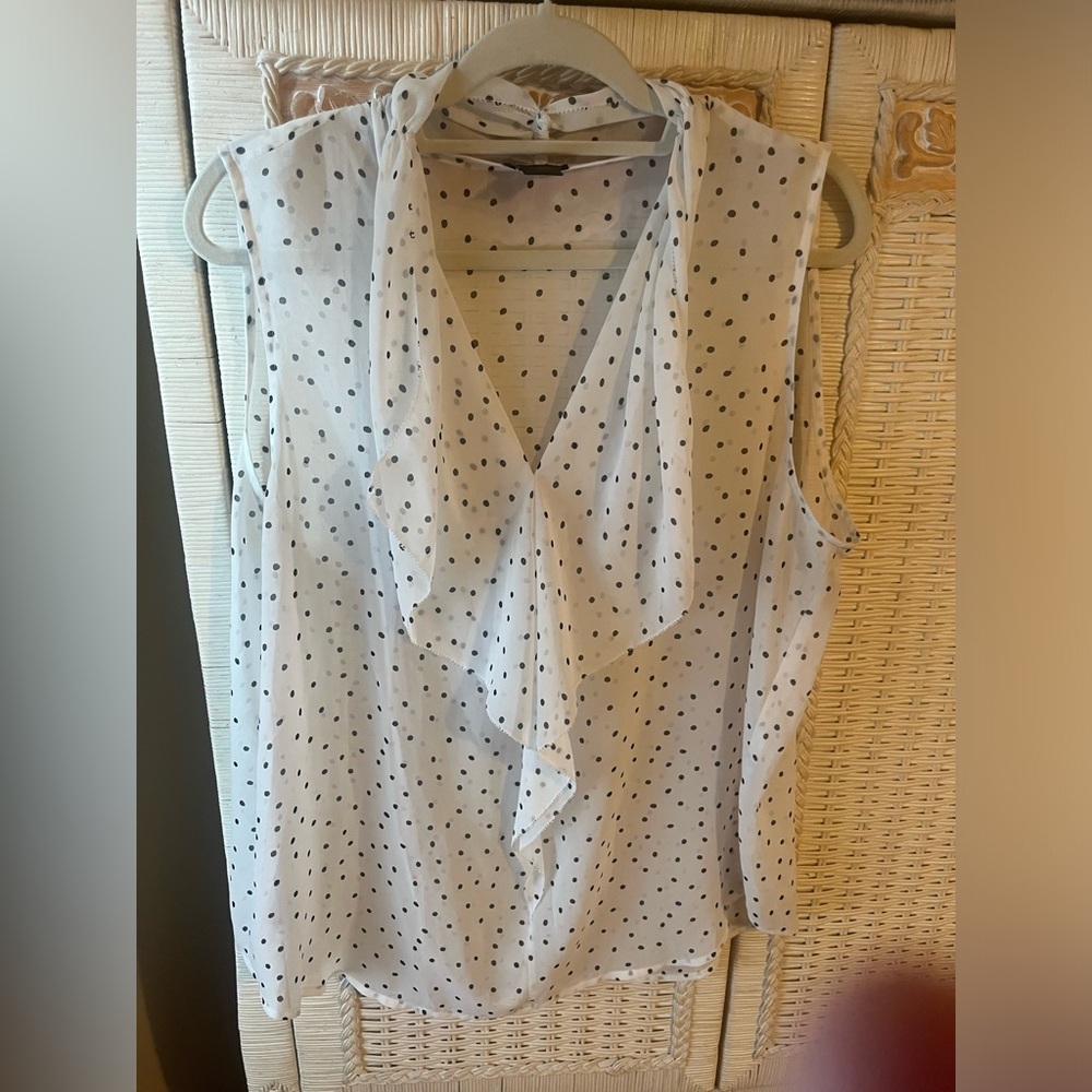 Polka dot blouse